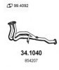 ASSO 34.1040 Exhaust Pipe